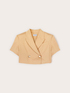 Kurze Jacke aus Leinenmischung image number 4