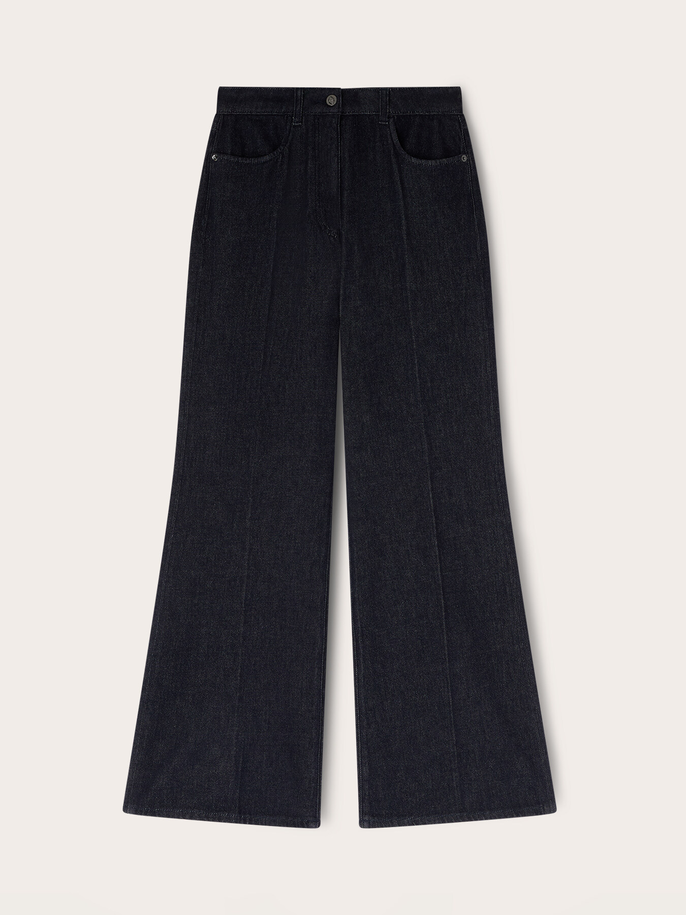 Jeans flare vita alta image number 4