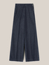 Pantaloni palazzo in denim image number 3