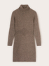 Wool blend knit sheath dress image number 4