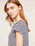 Striped boxy T-shirt image number 2
