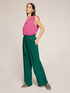 Flowing wide-leg trousers image number 0