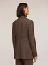 Yarn-dyed check blazer image number 1
