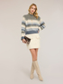 Striped wool blend sweater image number 2