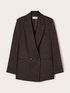 Blazer structuré double boutonnage en polyviscose image number 4