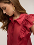 Muslin shirt with ruffles image number 3