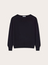 Wool boat-neck sweater image number 4