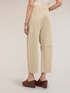 Balloon pants in cotton drill image number 1