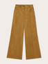 Pantalon palazzo en velours c&ocirc;tel&eacute; image number 4