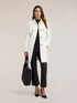 Belted viscose blend trench coat image number 2