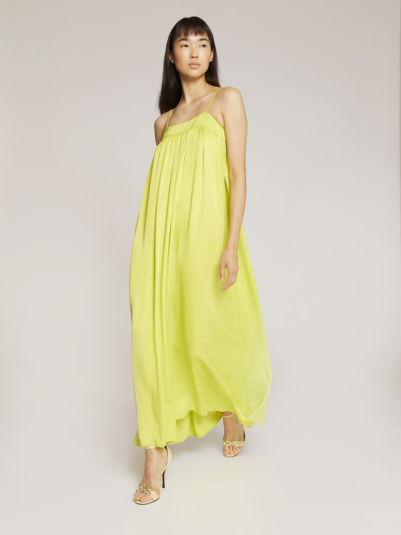 Motivi Maxi vestito satin tinta unita Donna