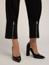 Carrot pants with zip at the bottom image number 3