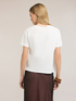 Boxy-T-Shirt mit gesticktem Logo image number 1