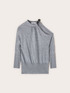 Maglia in misto lana con cut-out sulla spalla image number 4
