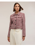 Chaqueta chanel corta en tweed armaturado image number 0