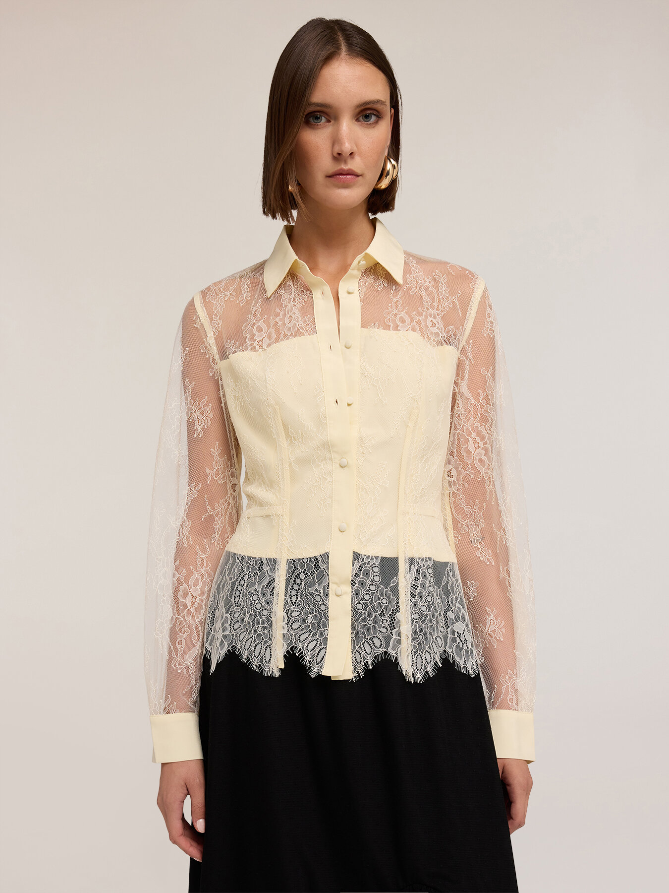 Lace shirt image number 3