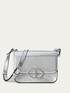 Daily Bag Double Love in Silber mit Pythondruck image number 0