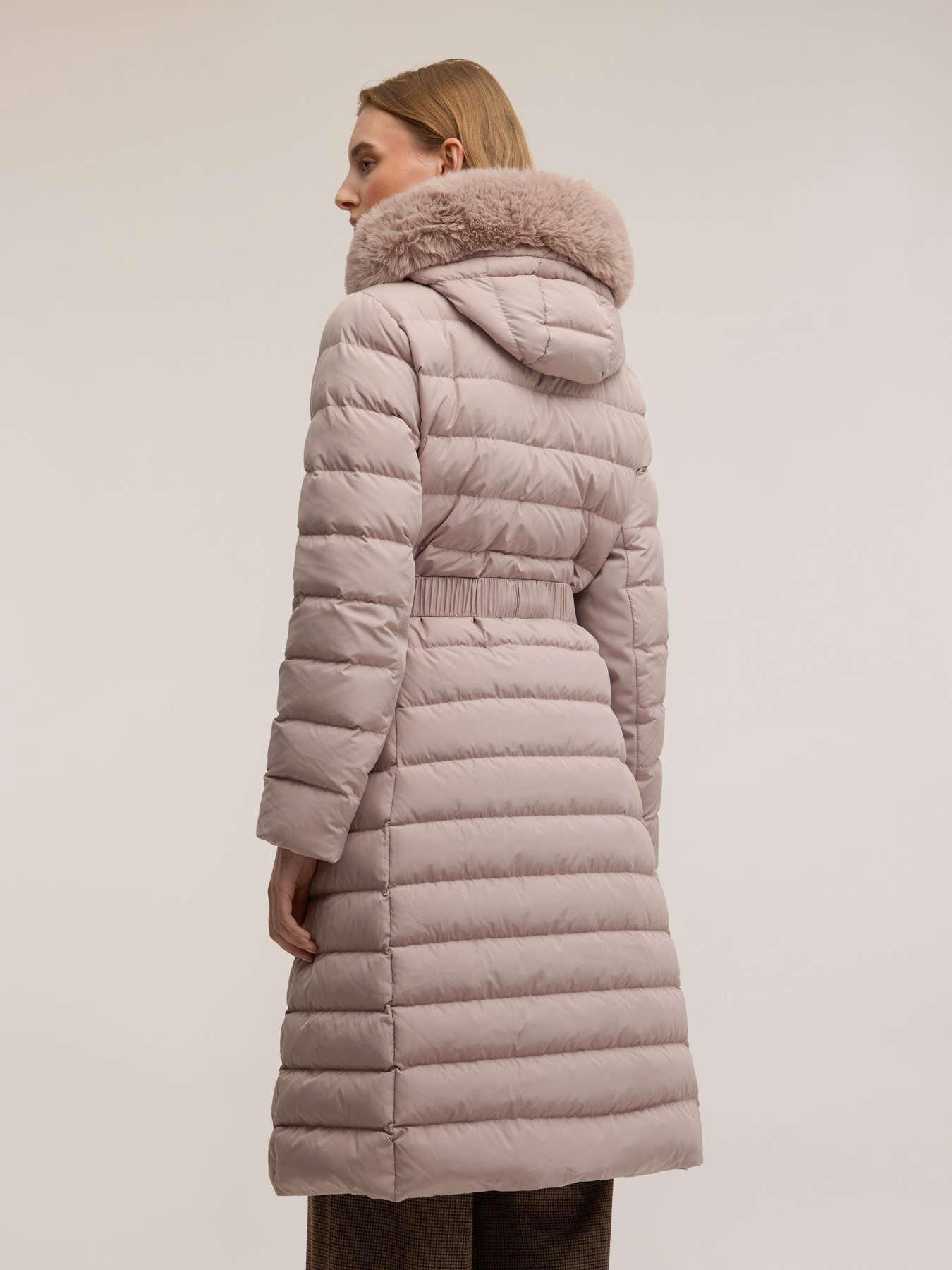 Doudoune longue avec capuche image number 1