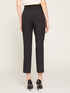 Pantaloni cu picior regular culoare uni image number 1