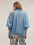 Oversized lyocell blend shirt image number 1