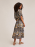 Vestito midi fantasia floreale image number 1