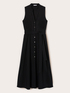Langes Hemdblusenkleid aus Popeline image number 4