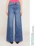 Jeans wide leg a vita alta image number 0