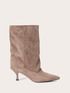 Low ankle boot with heel image number 0
