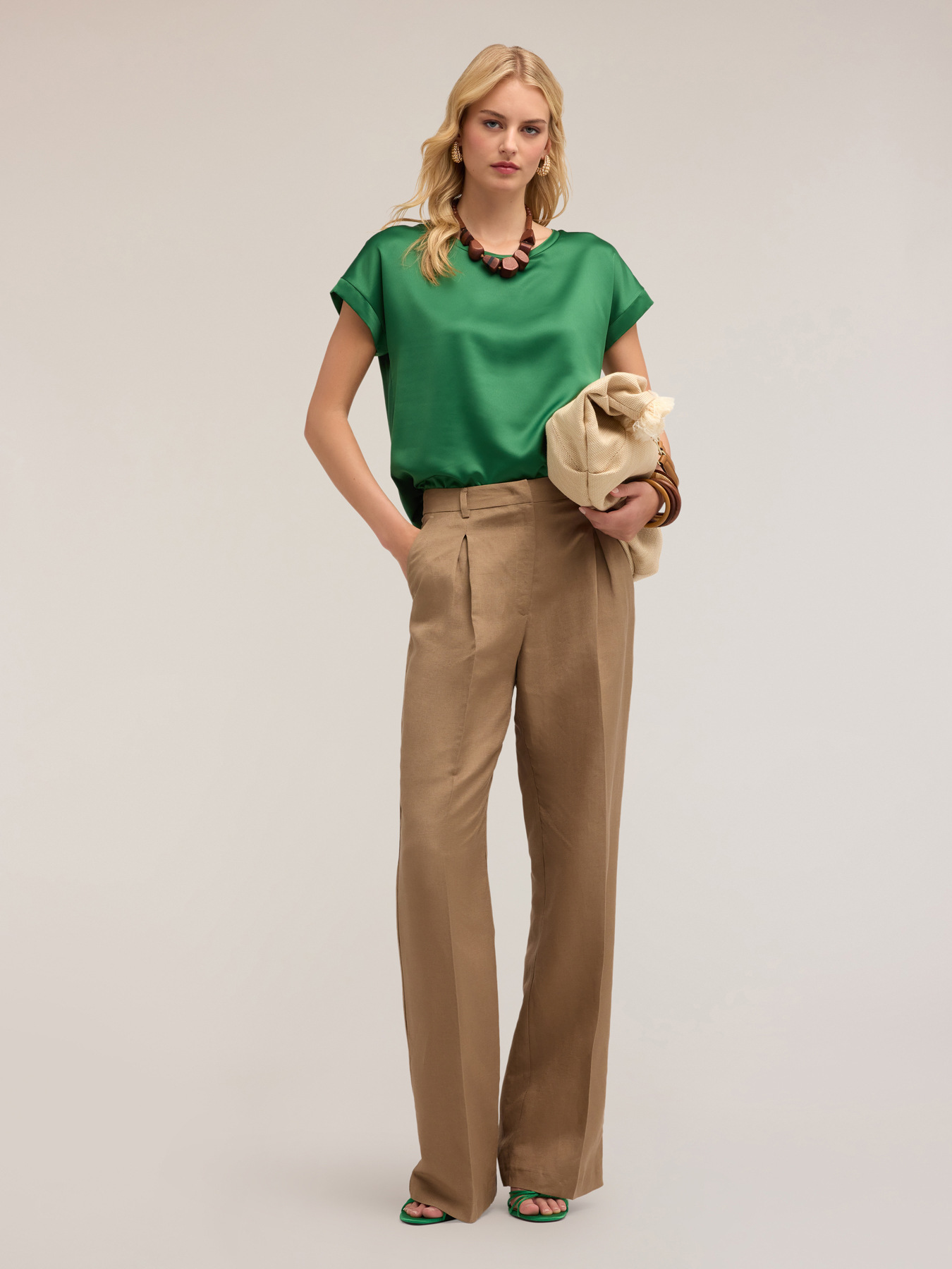 Tricou din două materiale image number 2