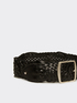 Braided leather belt image number 1