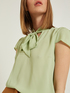 Blusa con fiocco image number 2