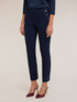 Pantaloni regular cu model de ochiuri image number 2