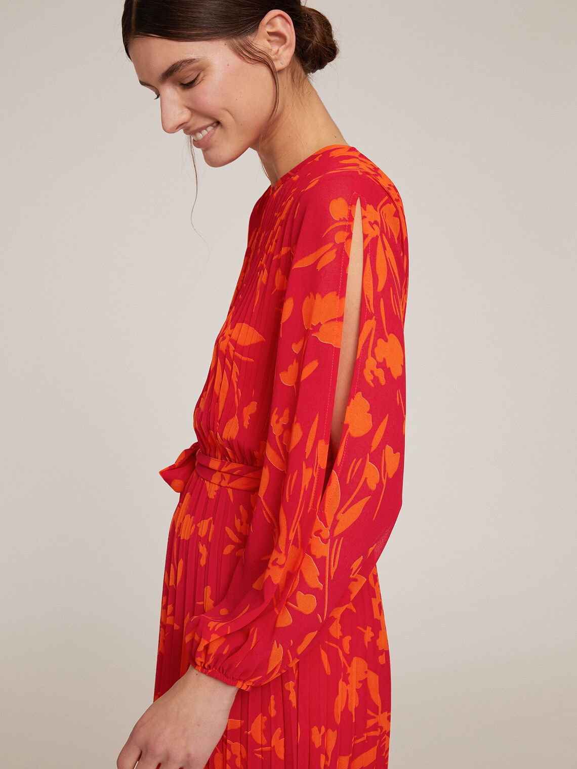 Vestito lungo fantasia floreale - Motivi.com