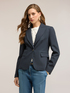 Single-breasted blazer with lapels image number 2
