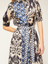 Chemisier dress with ethnic print image number 2