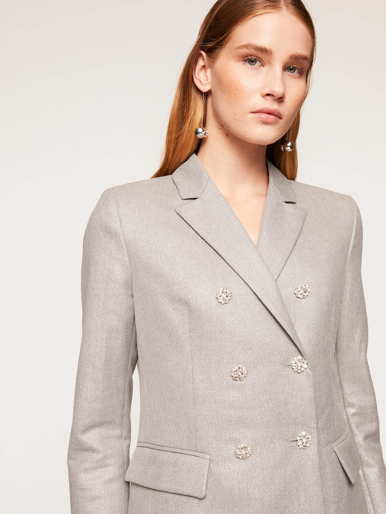 Blazer doppiopetto lurex image number 2