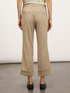 Cropped trousers with turn-up image number 1