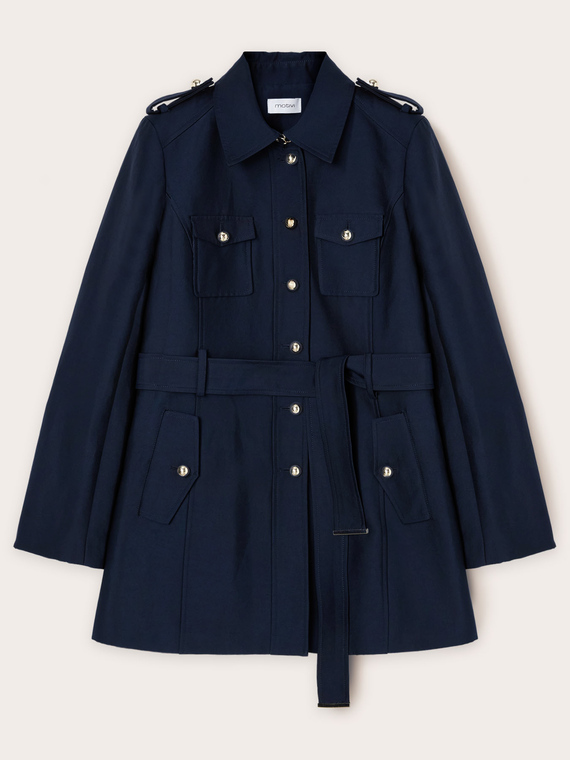 Einreihiger Trenchcoat