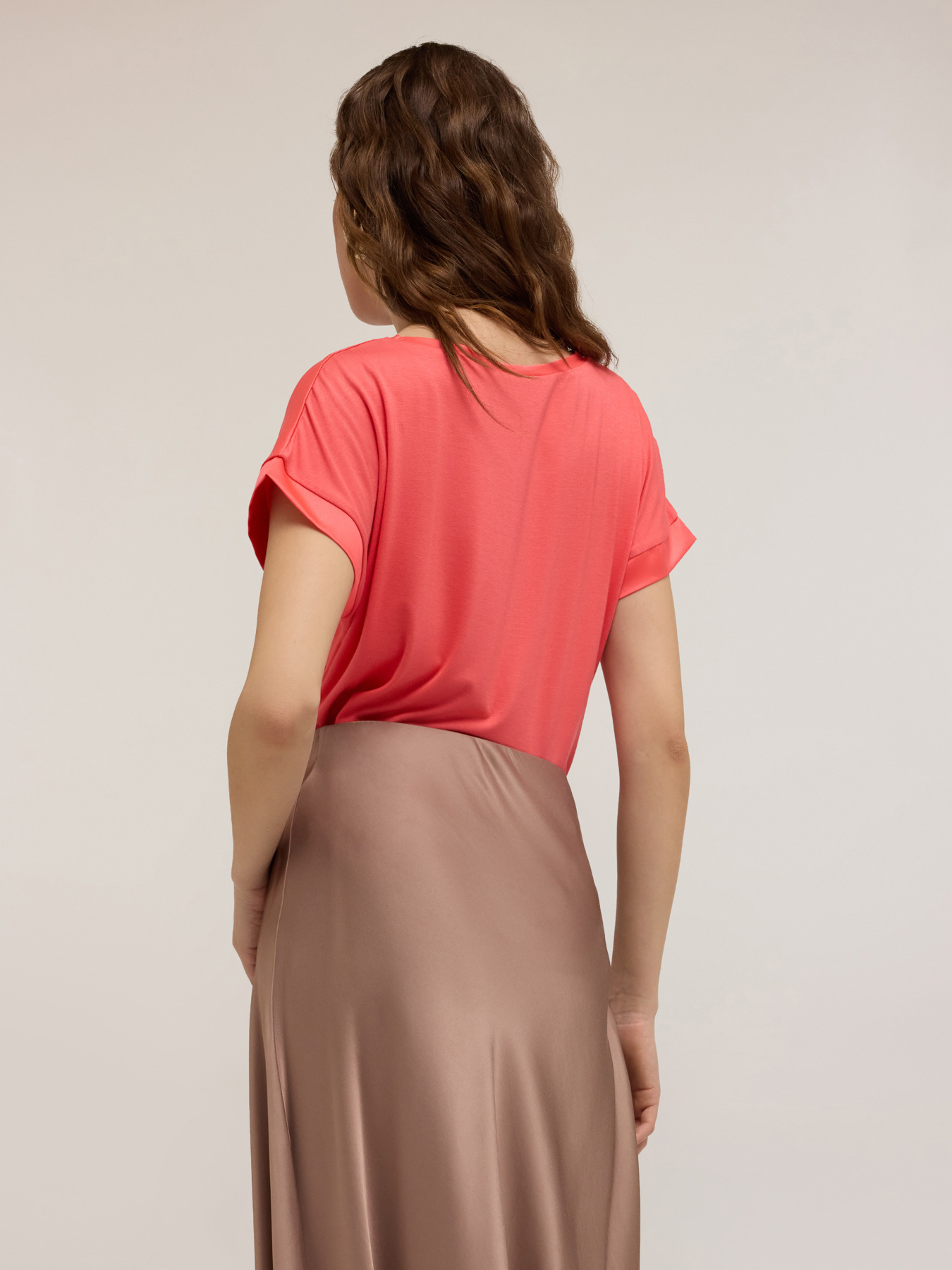 Tricou din două materiale image number 1