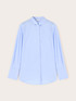 Poplin shirt with button-down collar image number 4