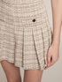 Shorts in tweed fantasia check image number 2