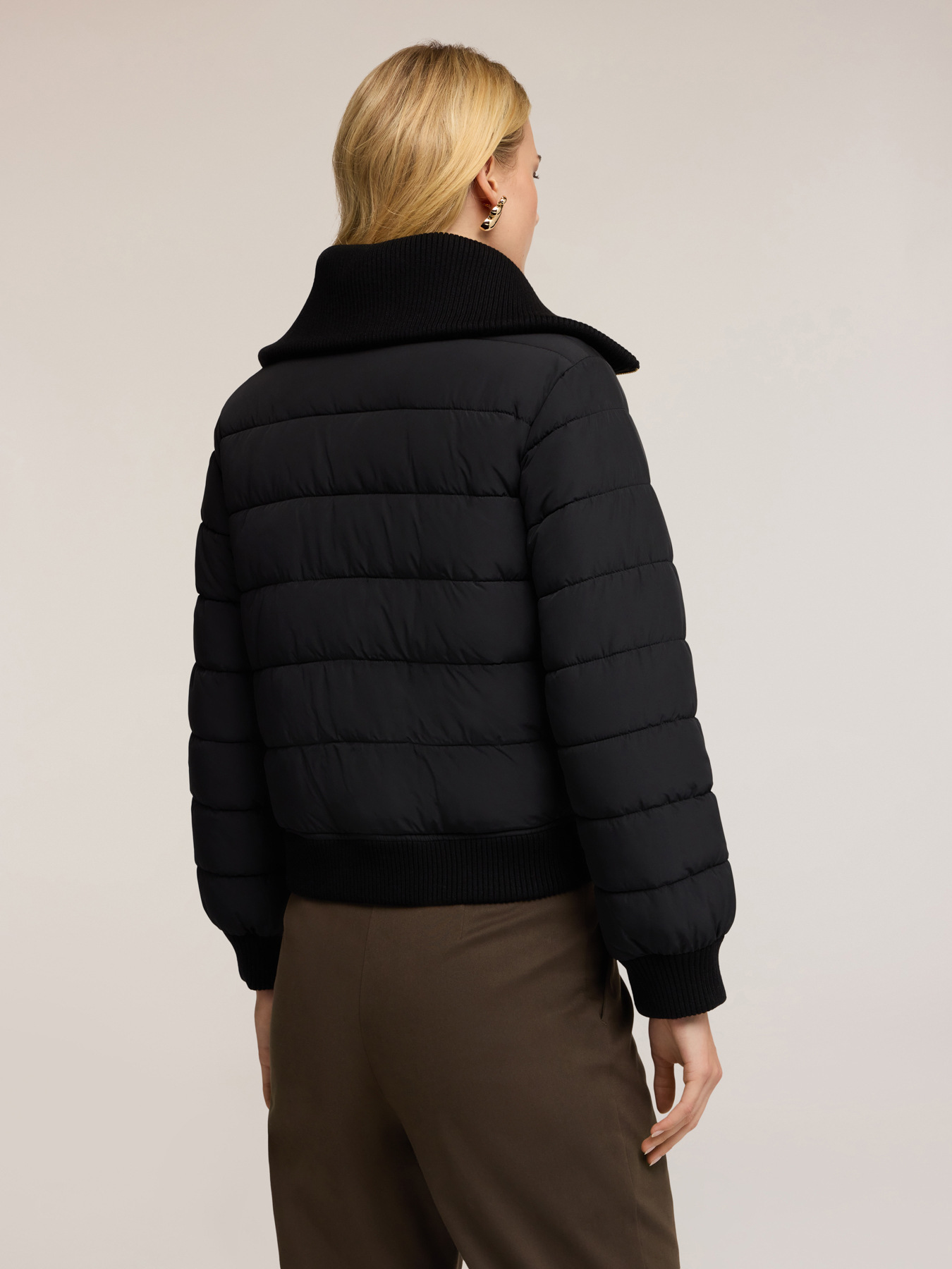 Doudoune matelassée avec brandebourgs image number 1