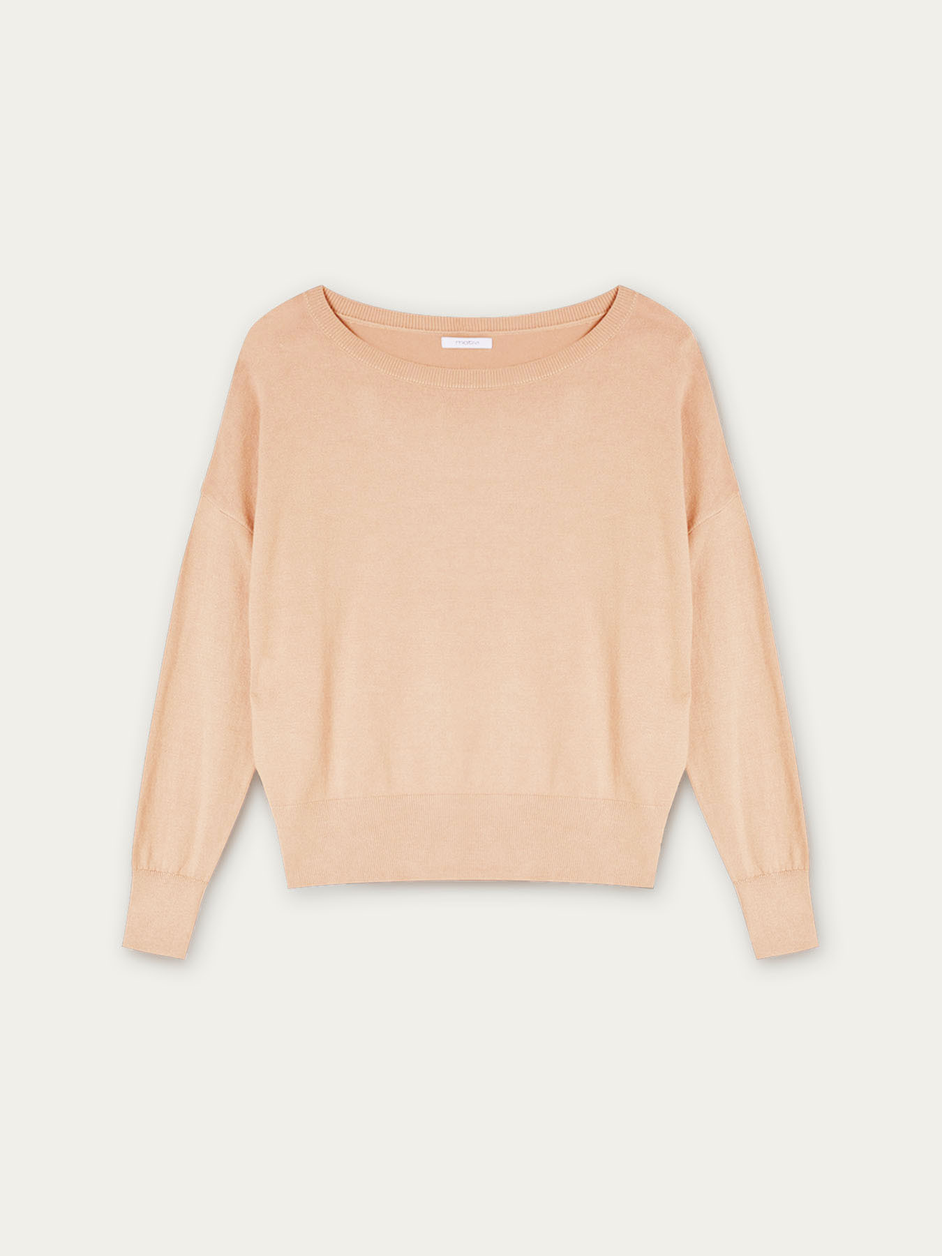 Maglia basic scollo a barca image number 3