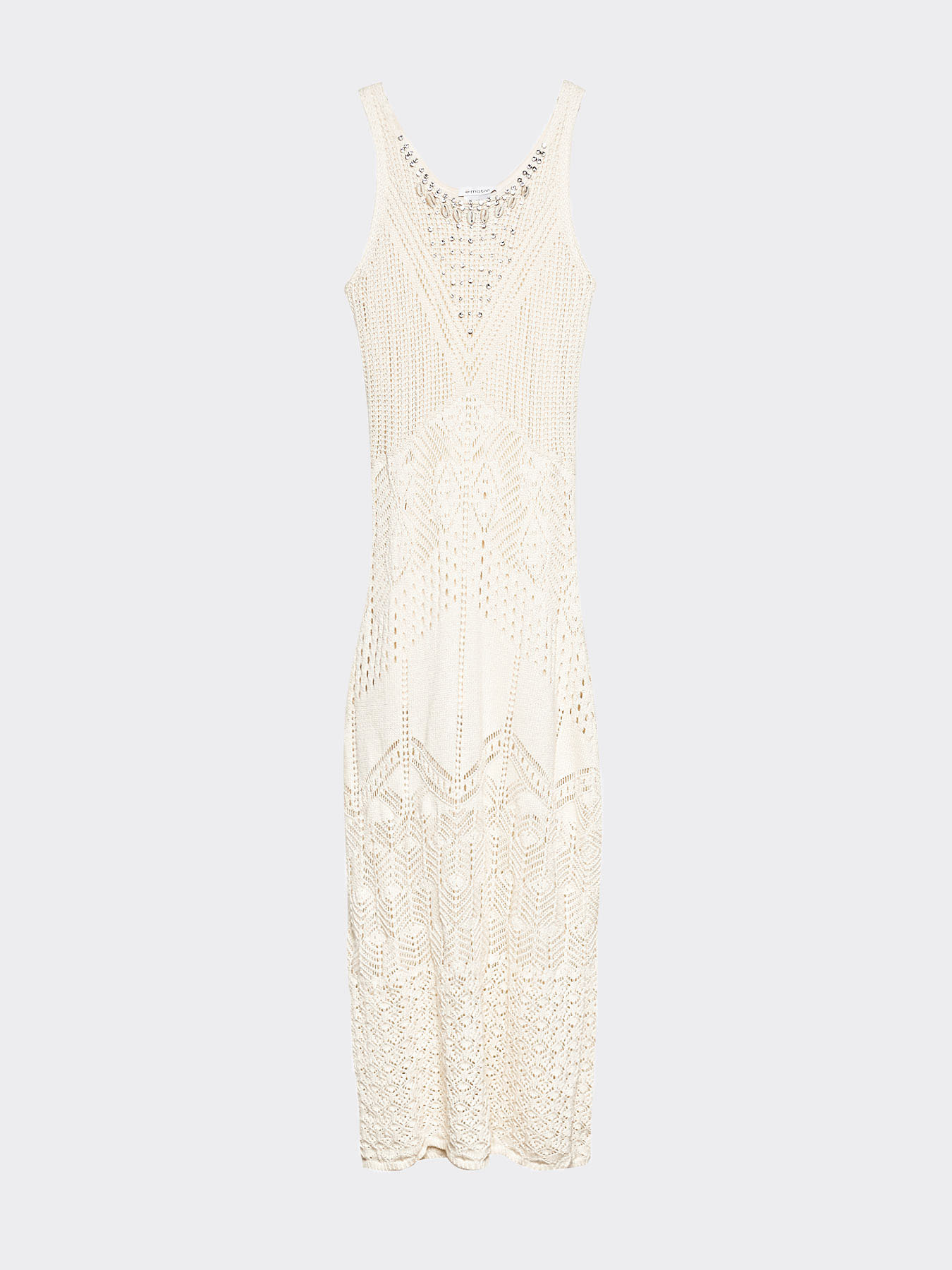 Vestito lungo in crochet image number 3