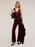 Wide shoulder satin top image number 2