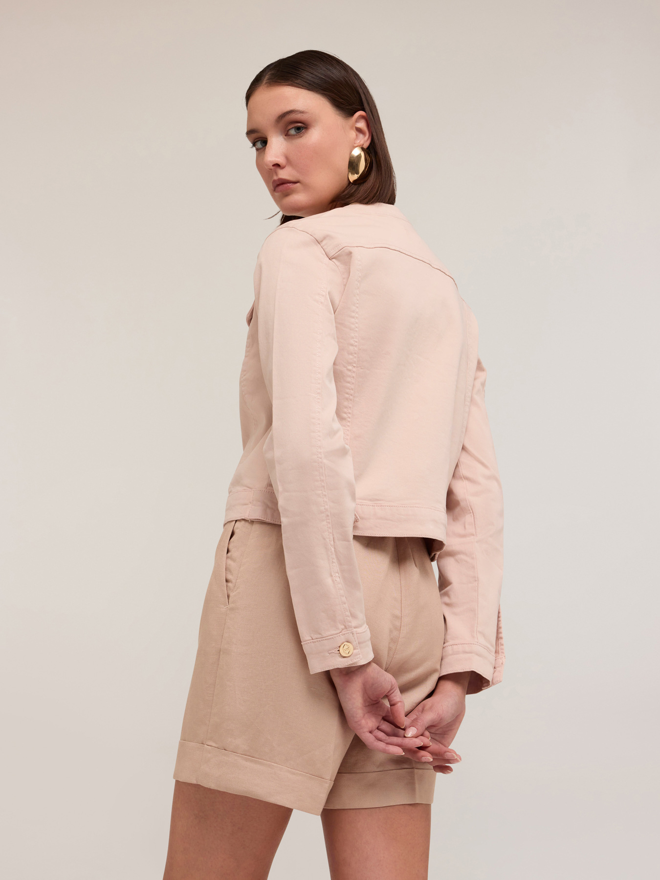 Blousonjacke aus Drillich image number 1