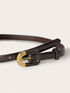 Belt with metal buckle image number 2