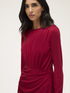 Robe en jersey avec drap&eacute; image number 2