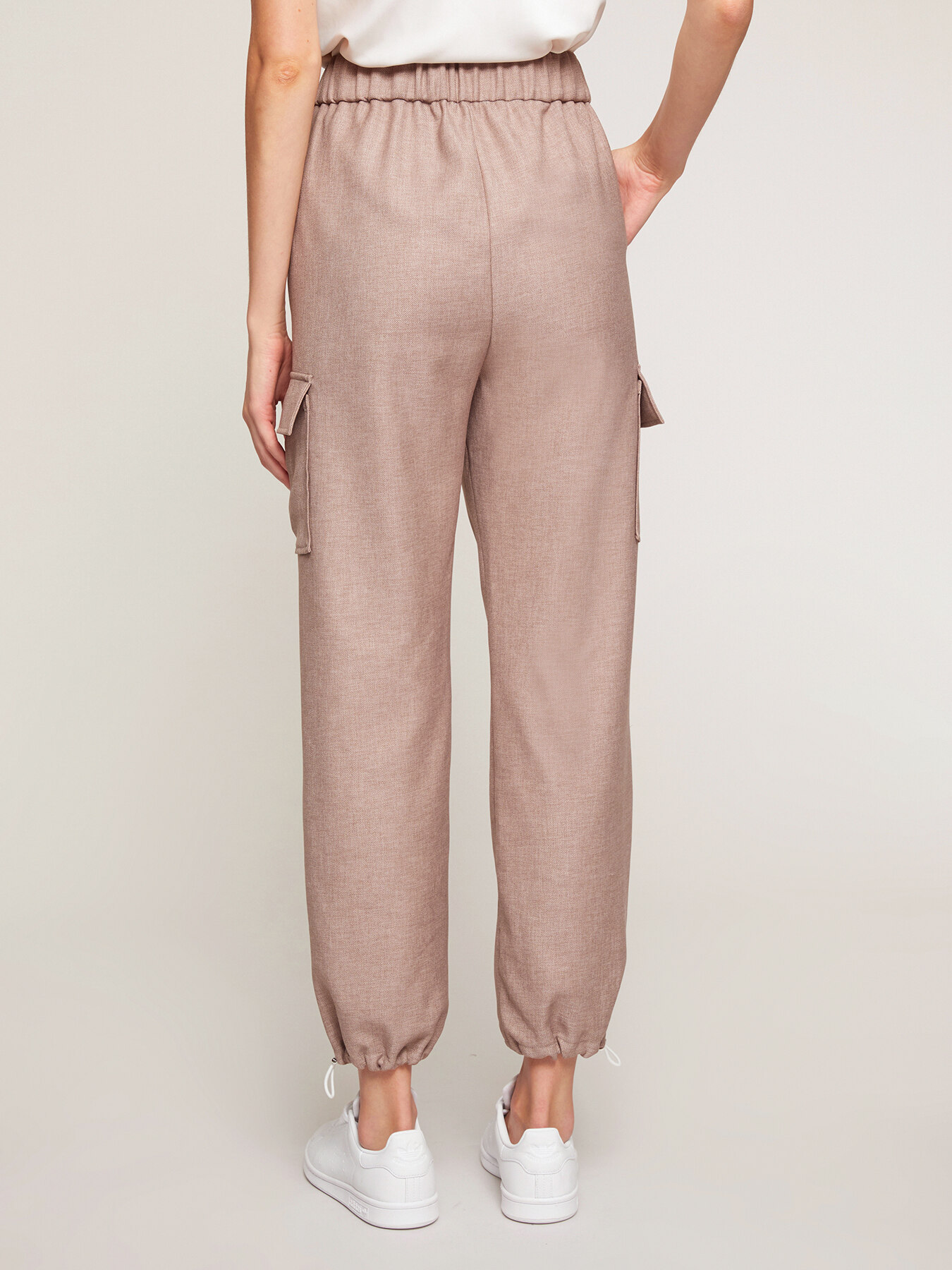 Weich fallende Cargohose image number 1