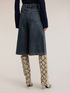 Jean culotte en denim bleu d&eacute;lav&eacute; image number 1